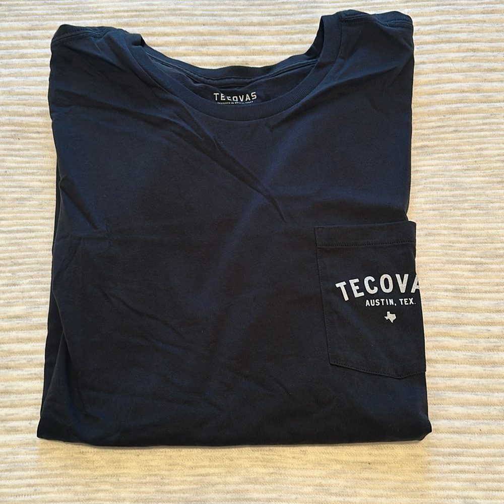 Men’s black Tecovas tshirt. XL.